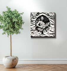 Bluegrass Roots Wrapped Canvas