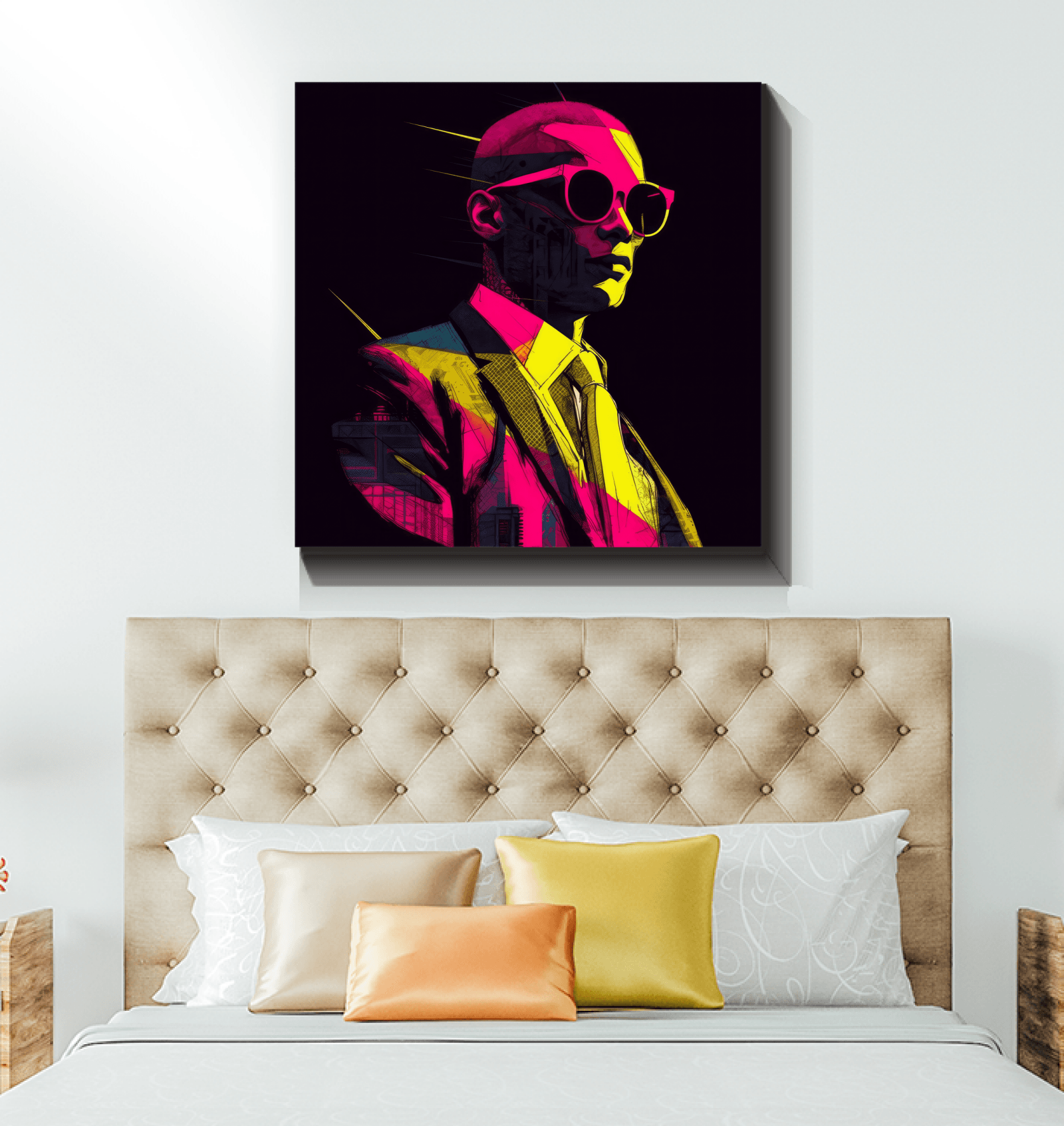 Runway Allure Fashion Canvas Print - Beyond T-shirts