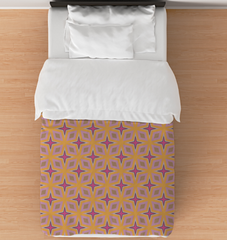 Artistic Impression Duvet Cover on a bed with elegant modern design