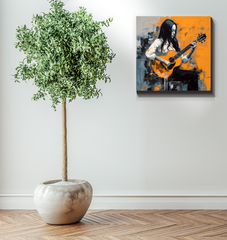 Urban Reverie Minimalist Abstract Wrapped Canvas
