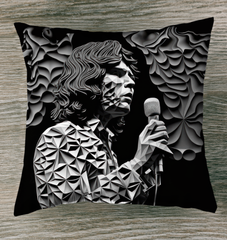 Nighttime Harmonies Outdoor Pillow