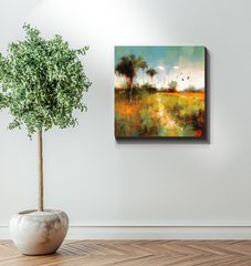 Mountain Vista Wrapped Canvas