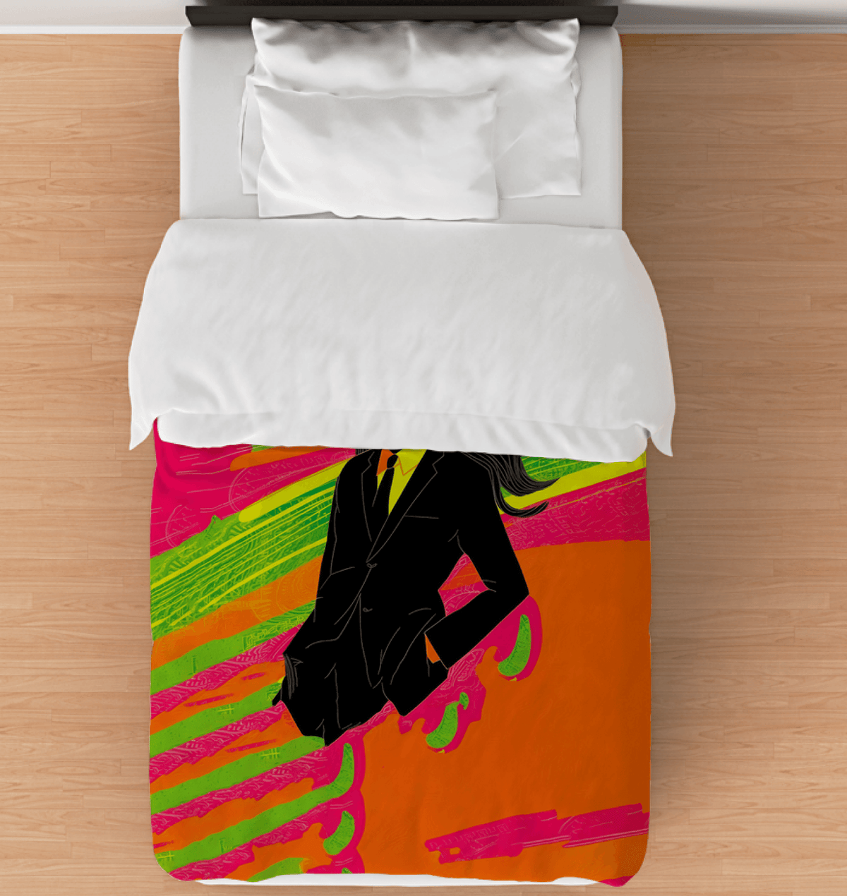 Abstract Ambitions Fashion Art Duvet Cover 