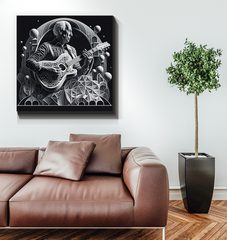 Soulful Expression Wrapped Canvas