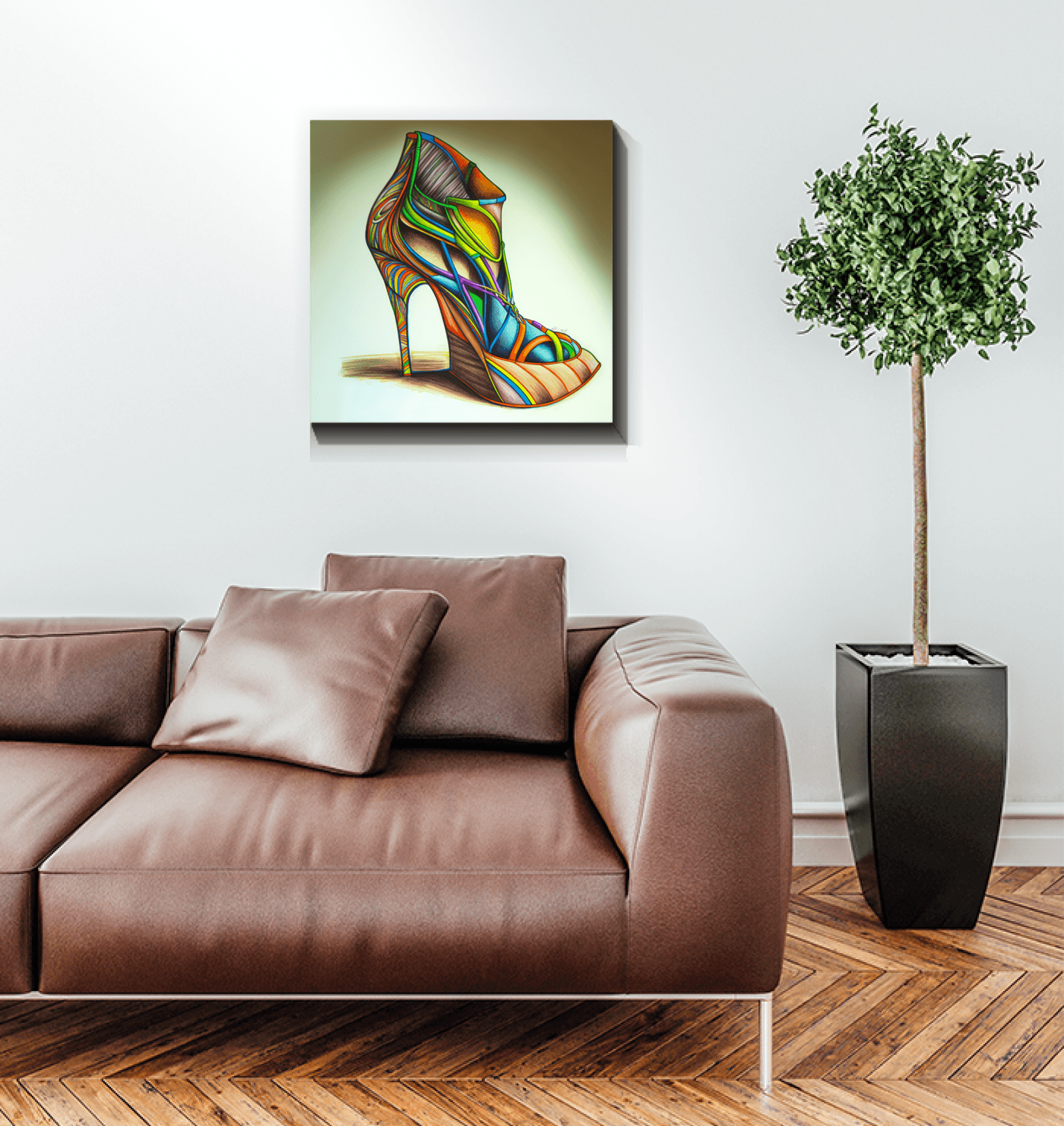 Discovering the Unseen - Futuristic Shoe Art - Beyond T-shirts