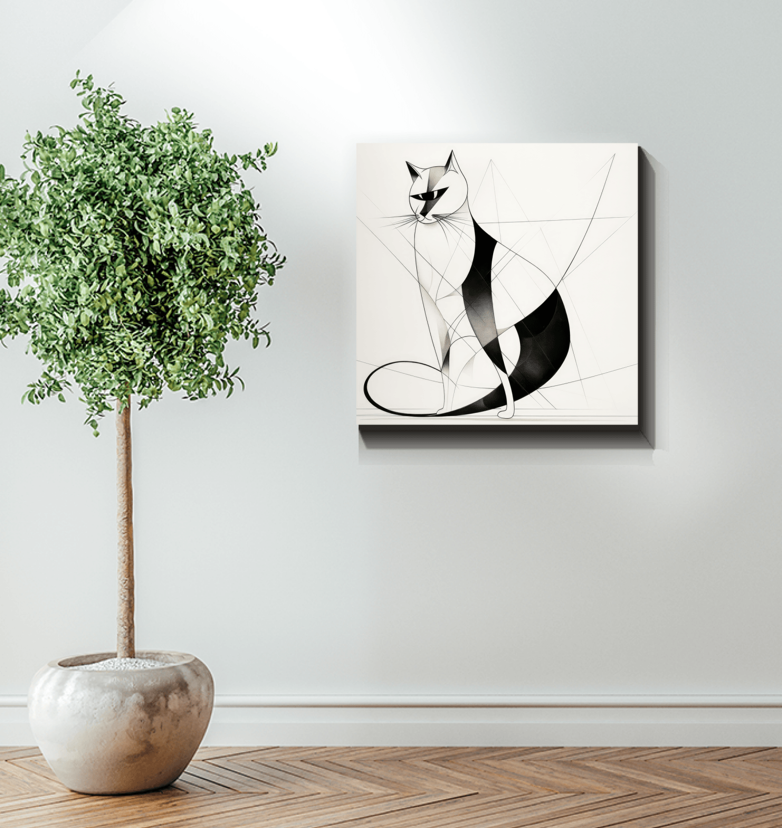 Graceful Tabby Lounge Art - Beyond T-shirts