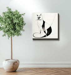 Graceful Tabby Lounge Art - Beyond T-shirts
