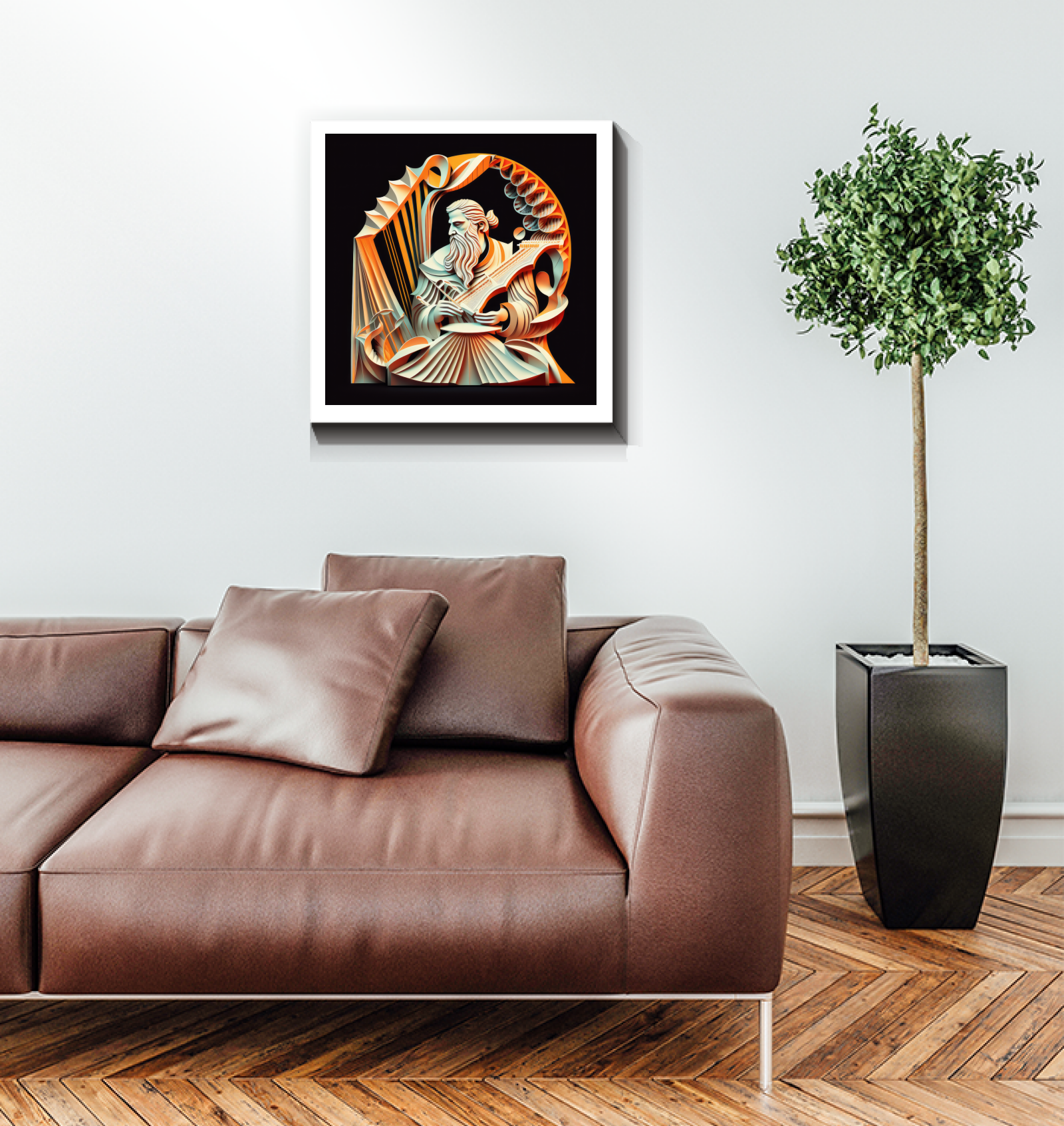 Vibrant Soul Train Groove art canvas