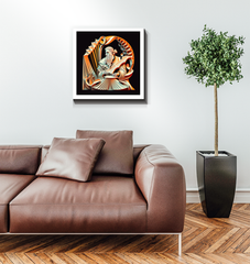 Vibrant Soul Train Groove art canvas