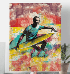 Surfing 1 45 Sherpa Blanket - Beyond T-shirts