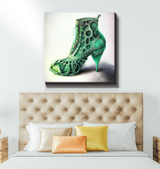 Elevated Elegance: Futuristic Shoe Canvas - Beyond T-shirts