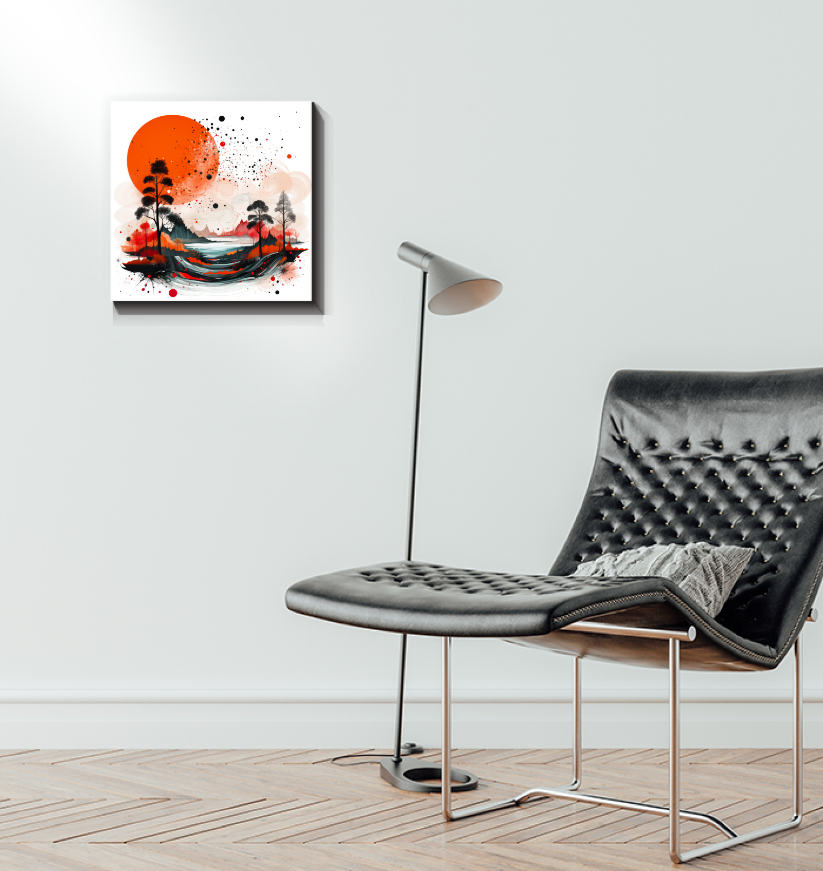 Enchanting Estuary River Landscape Canvas