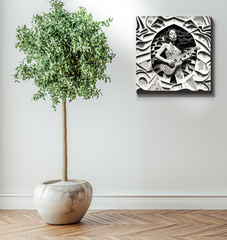Bluegrass Roots Wrapped Canvas
