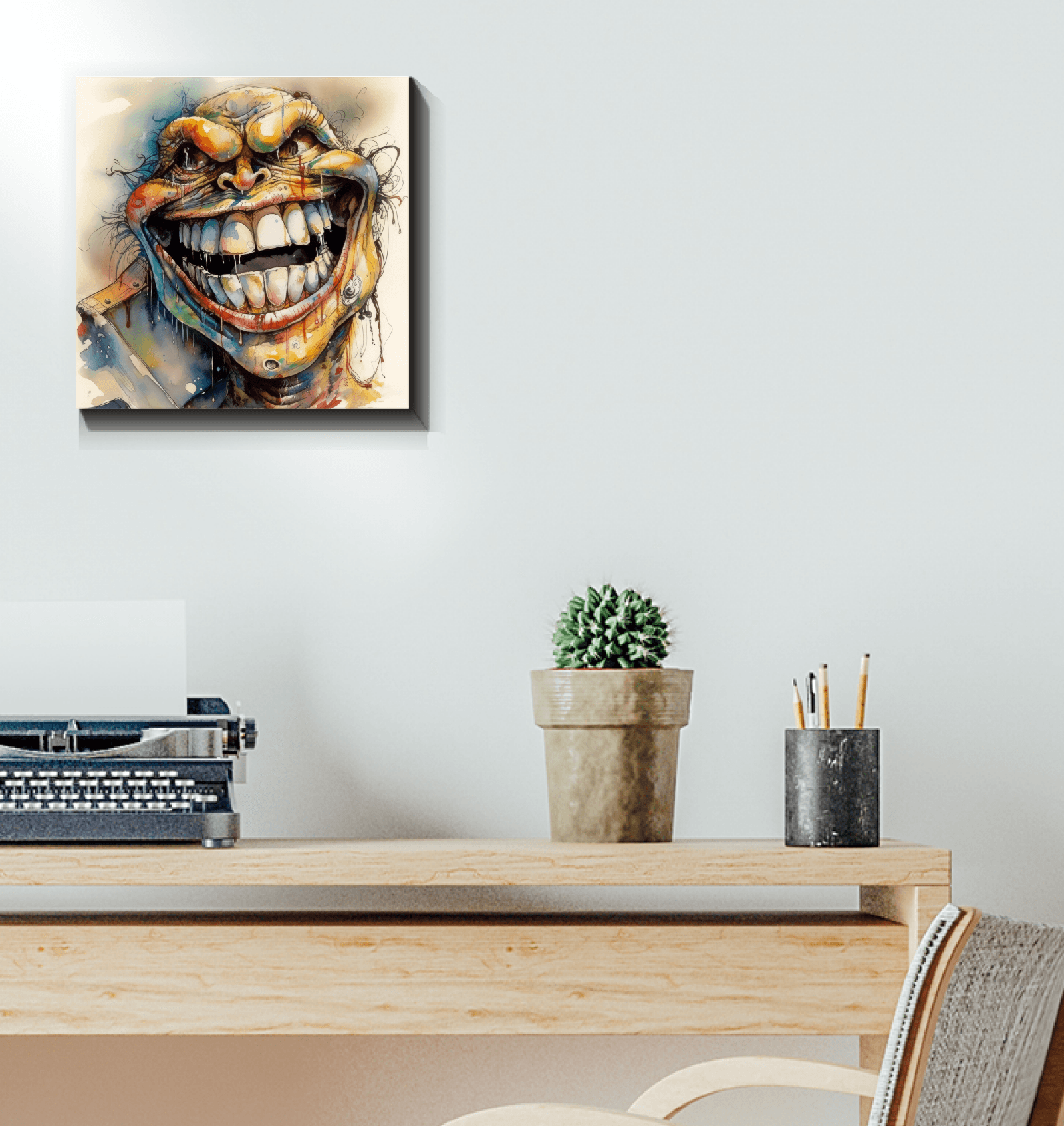 Playful Performances Caricature Canvas Art - Beyond T-shirts