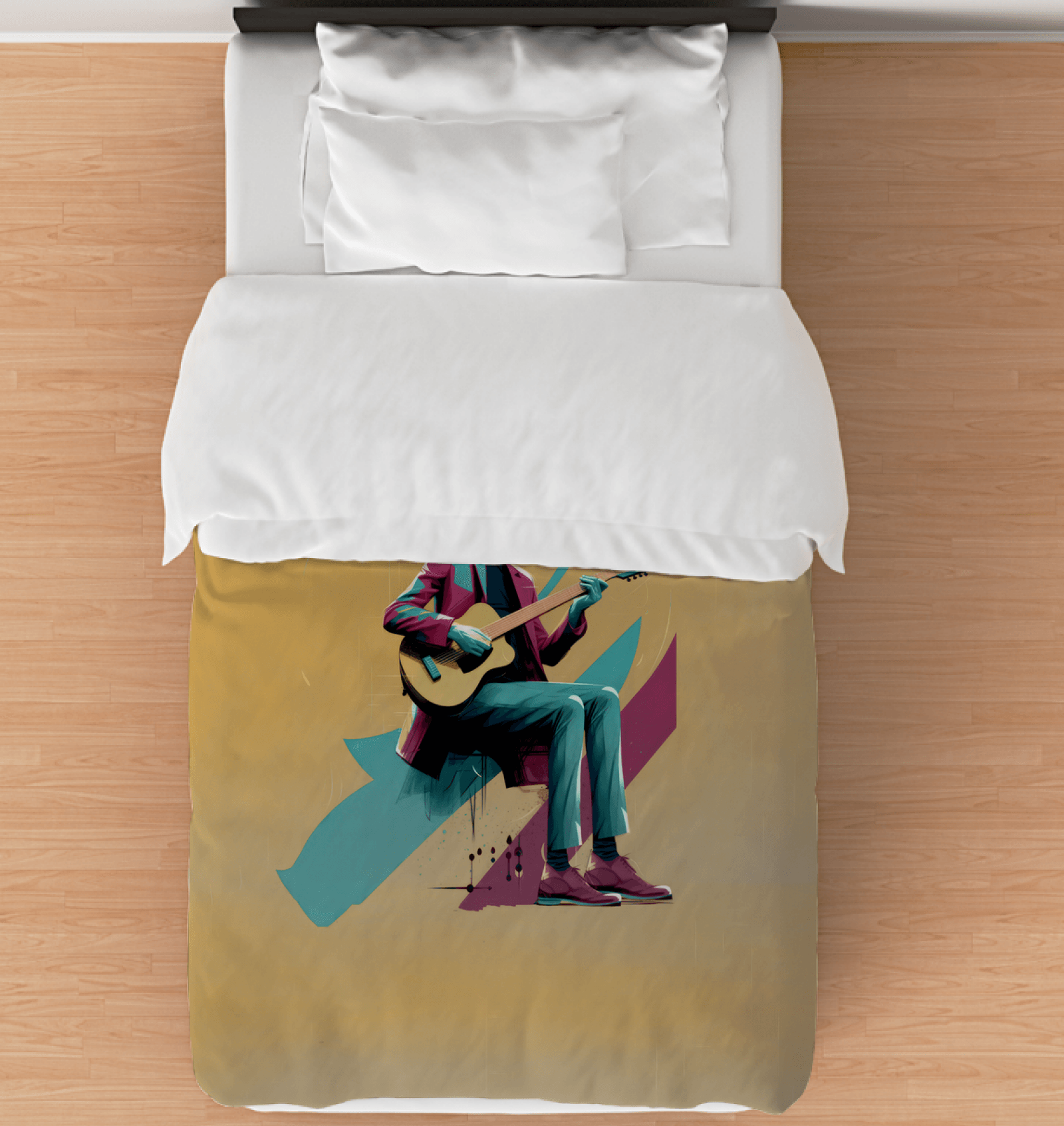 Fashionable Notes Comforter - Beyond T-shirts