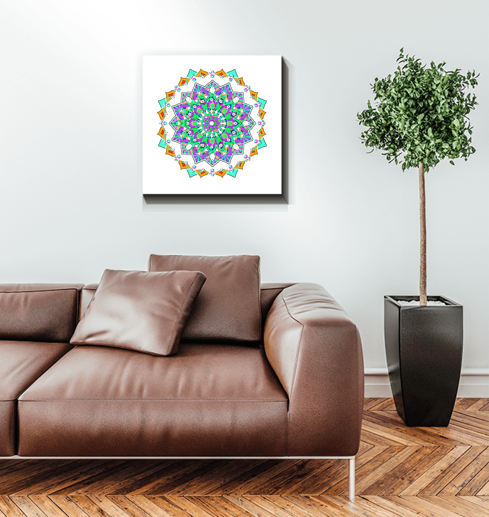 Mandala Enchantment Window Decal - Beyond T-shirts