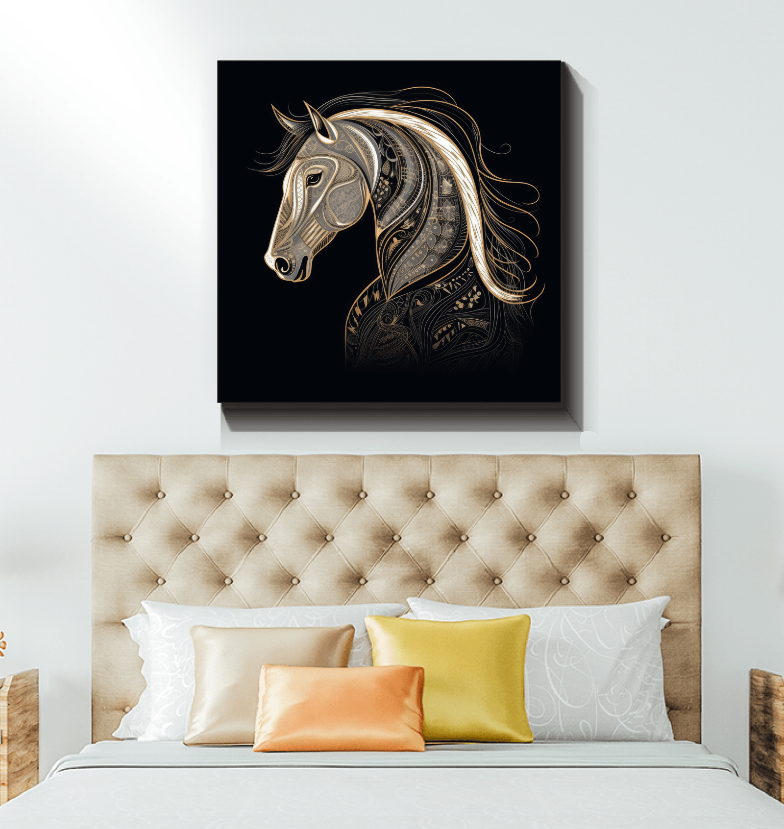 Majestic Stallion Sunset Gallop - Beyond T-shirts