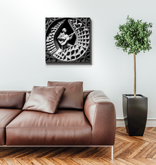 Lyrical Abstraction Wrapped Canvas