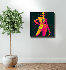 Vogue Vibes Runway Canvas Print - Beyond T-shirts