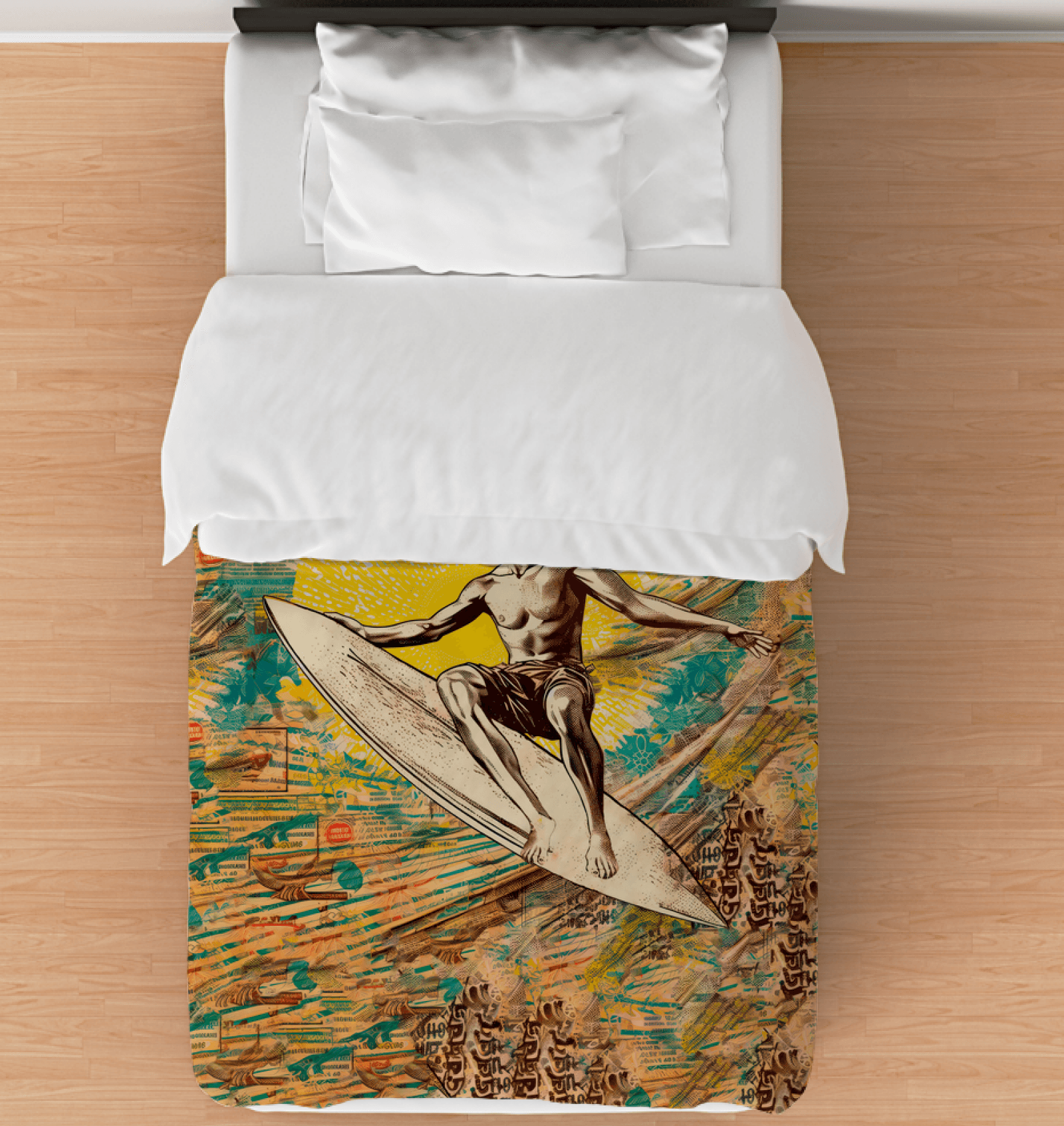 Coastal Reflection Duvet Cover Ensemble - Beyond T-shirts