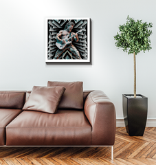 Hip Hop Graffiti Wrapped Canvas