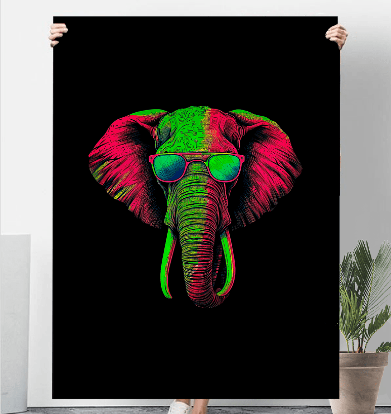 Elephant Serenity Sherpa Blanket - Beyond T-shirts