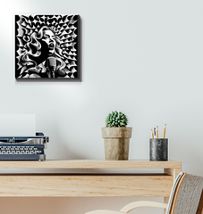 Acoustic Aura Wrapped Canvas