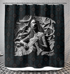 Guardians' Gaze Shower Curtain