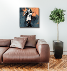 Abstract Tranquility Minimalist Abstract Wrapped Canvas