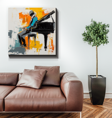 Elegance in Simplicity Abstract Canvas Art