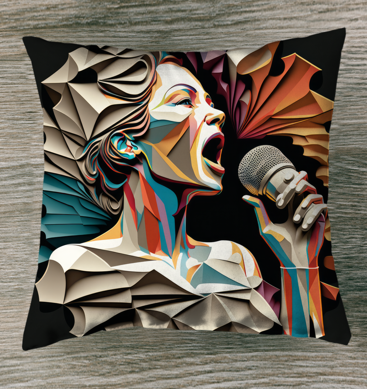 Pop Music Party Indoor Pillow