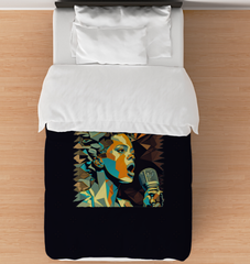 Soulful Strings Duvet Cover