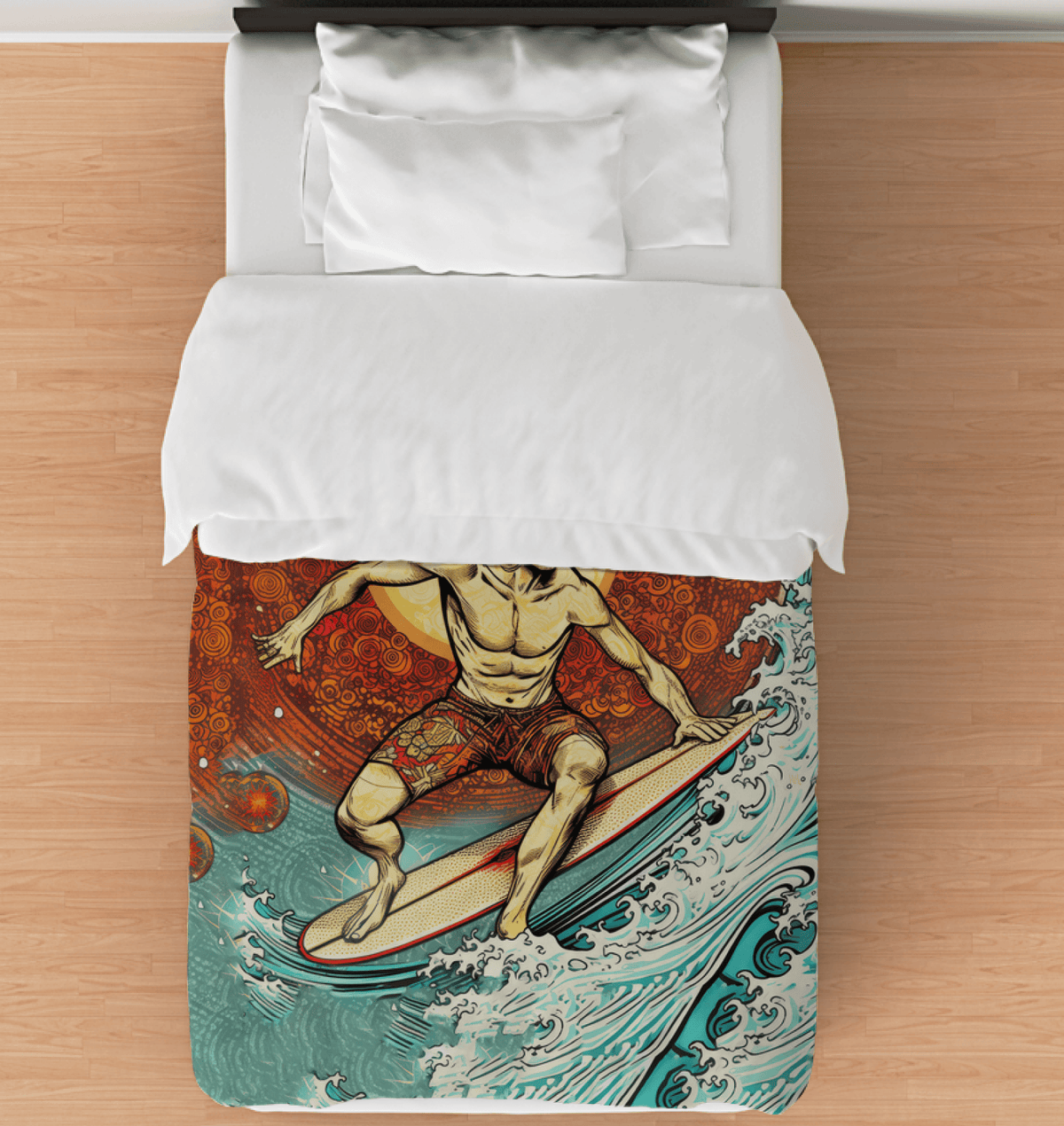 Coastal Serenity Duvet Cover - Beyond T-shirts