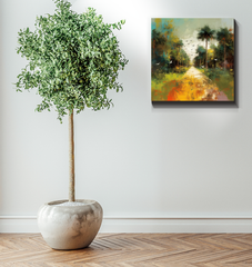 Enchanted Forest Escape Wrapped Canvas