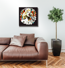 Jazz Echoes Wrapped Canvas