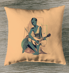 Harmony Of Style Outdoor Pillow - Beyond T-shirts