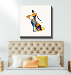 Stylish Silhouettes Canvas Art - Beyond T-shirts