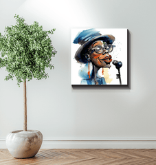 Tuneful Teases Caricature Art Canvas - Beyond T-shirts