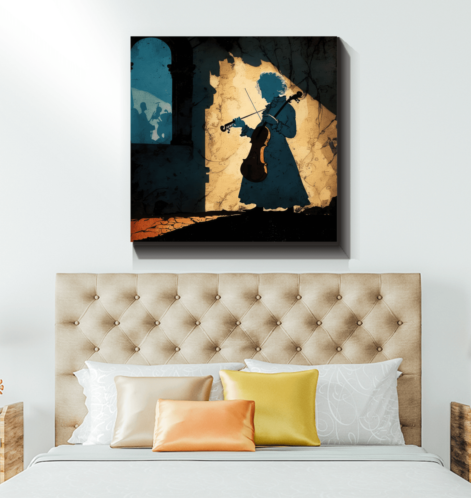 Rock 'n' Roll Legends - Music Icons Canvas - Beyond T-shirts