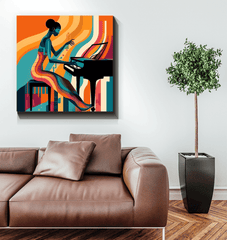 Melodic Couture Wall Art - Beyond T-shirts