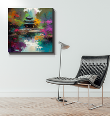 Mountain Majesty Landscape Wrapped Canvas