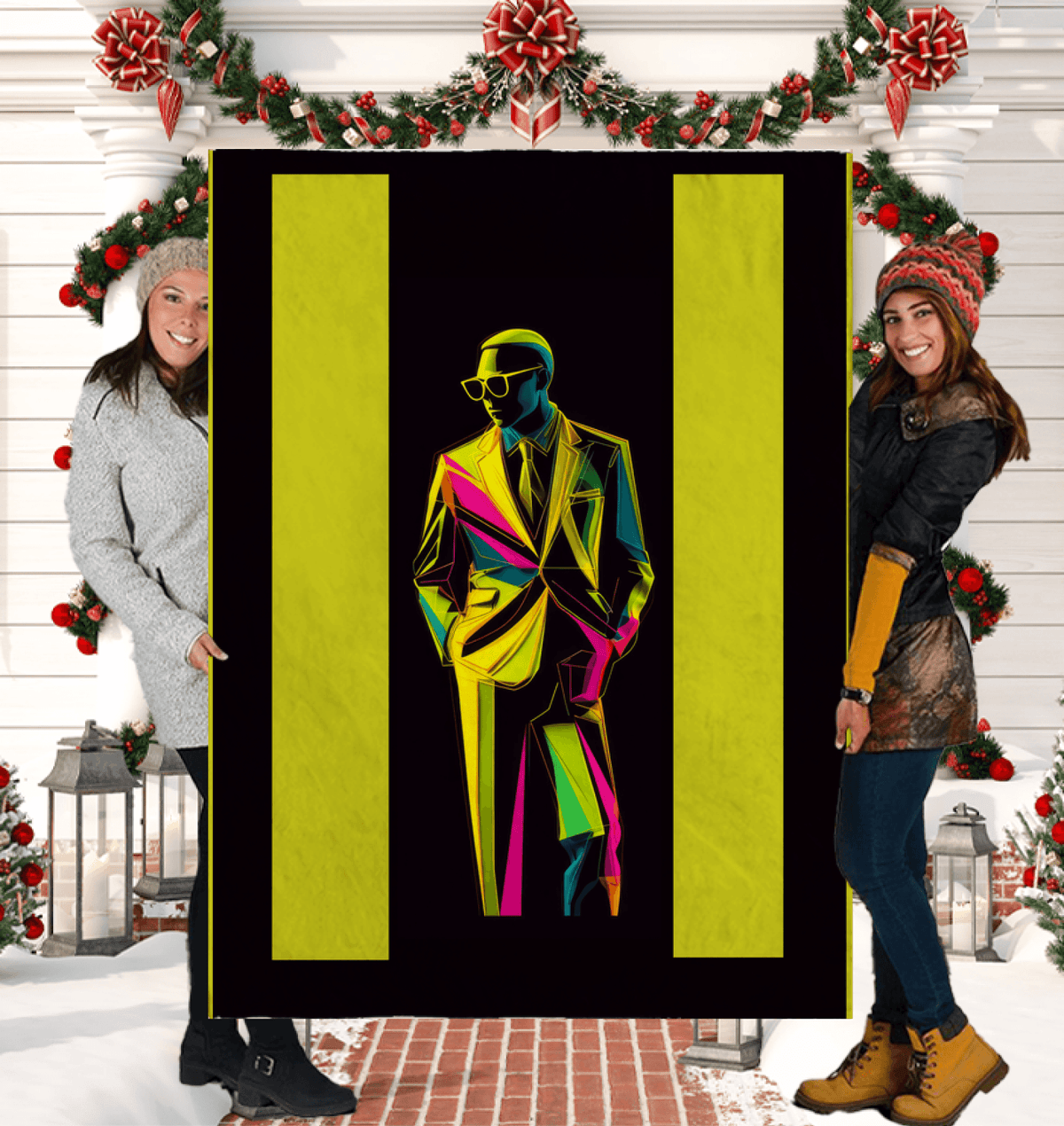 Fashion Fusion Sherpa Blanket - Beyond T-shirts