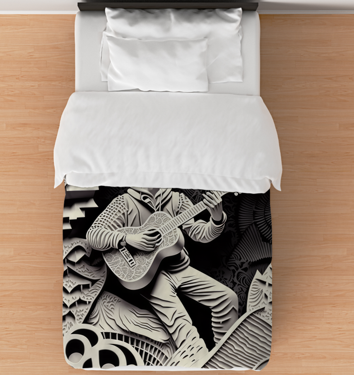 Choral Charm Duvet Cover