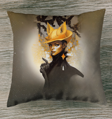 Zen Zephyr Indoor Pillow with soothing hues and elegant design