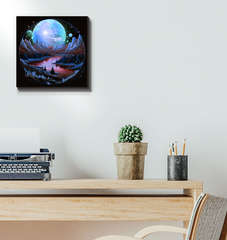 Majestic Maples Autumn Landscape Canvas