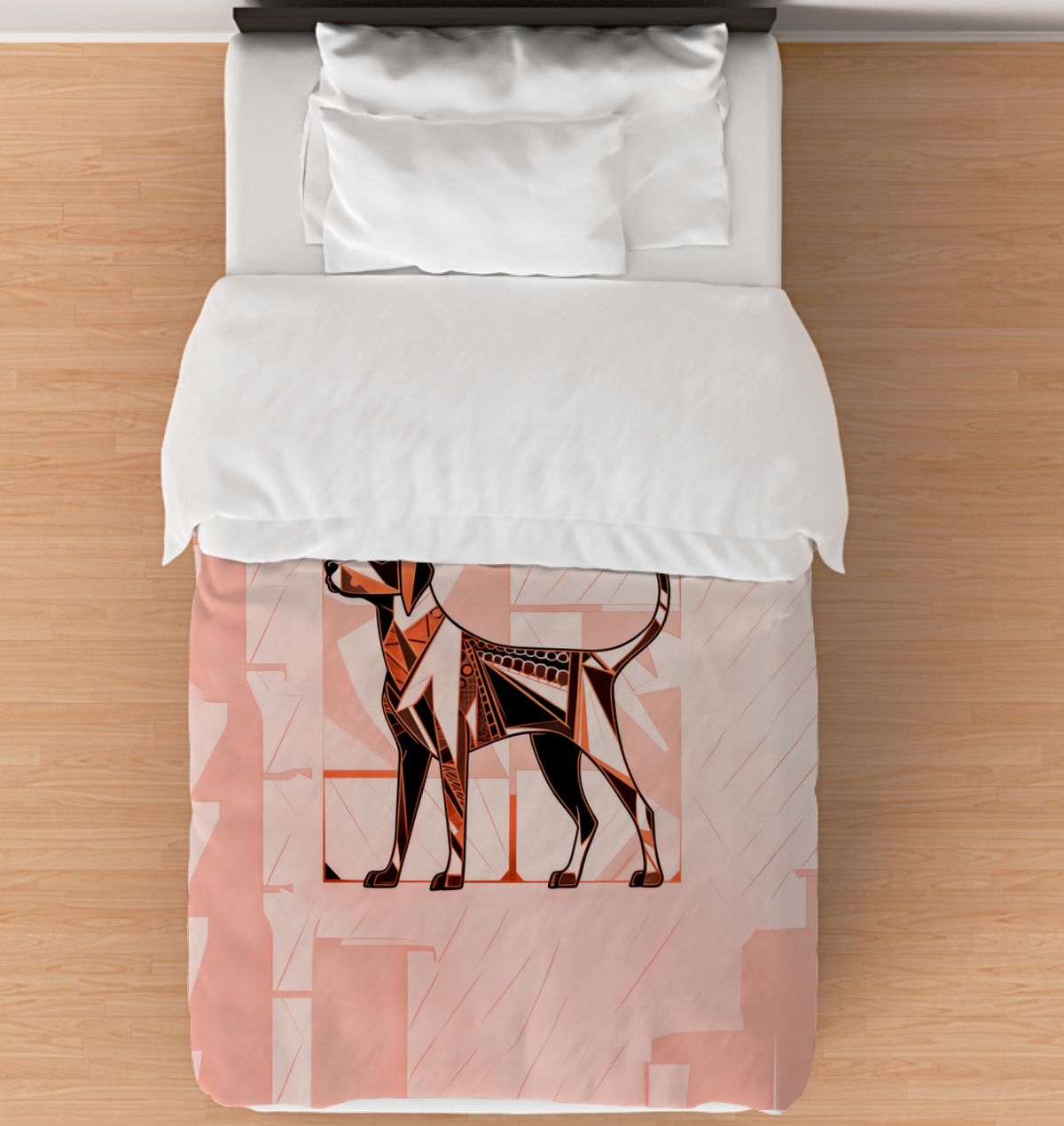 Loving Labrador Embrace Comforter