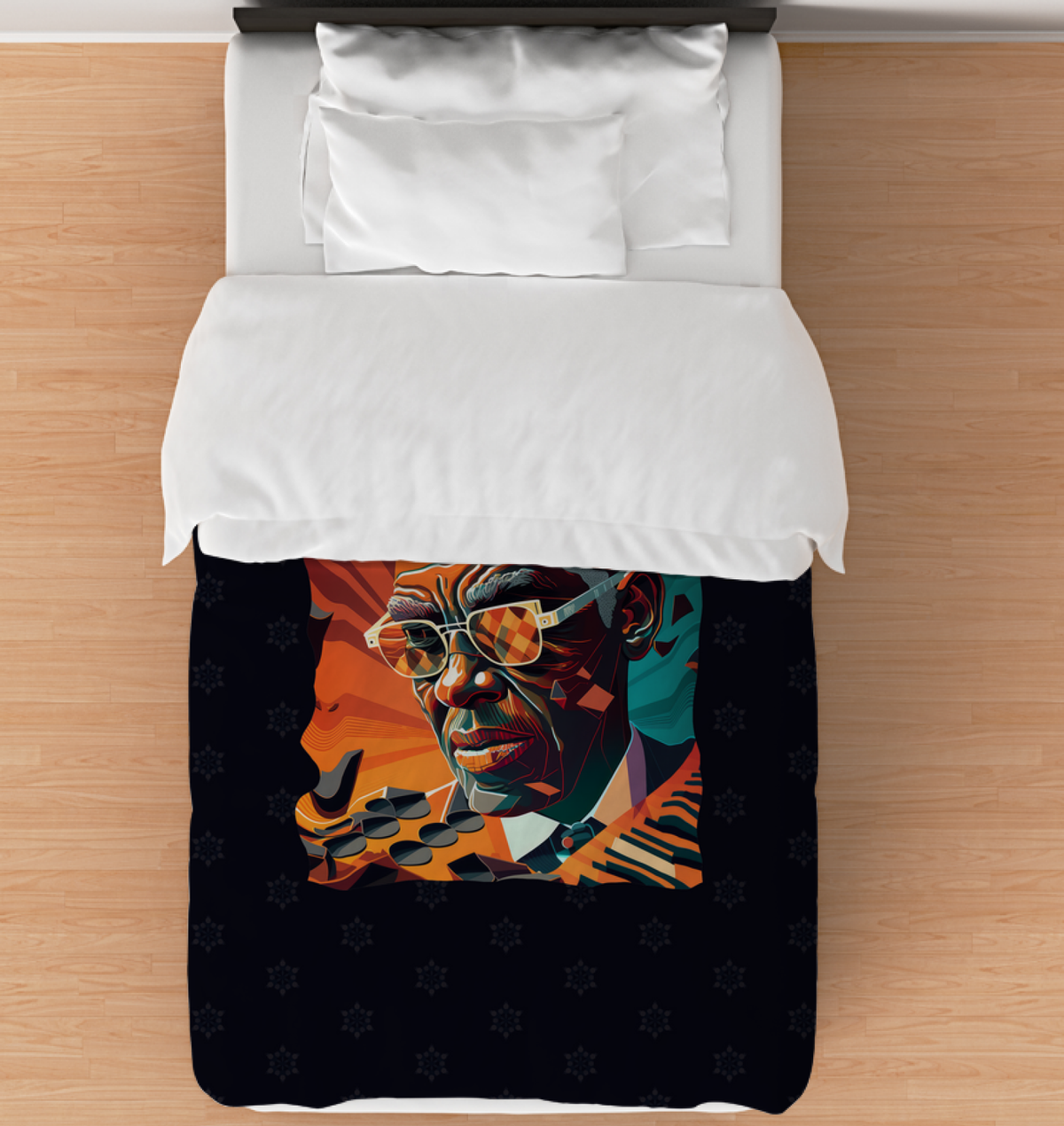 Techno Tones Duvet Cover