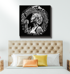 Indie Groove Wrapped Canvas