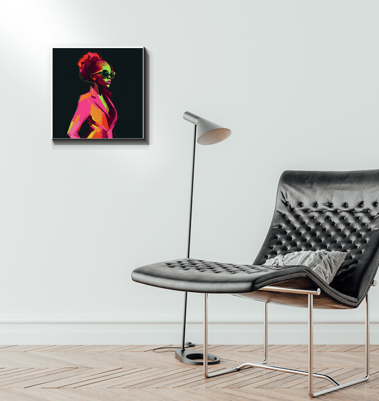 Vogue Vibes Runway Canvas Print - Beyond T-shirts