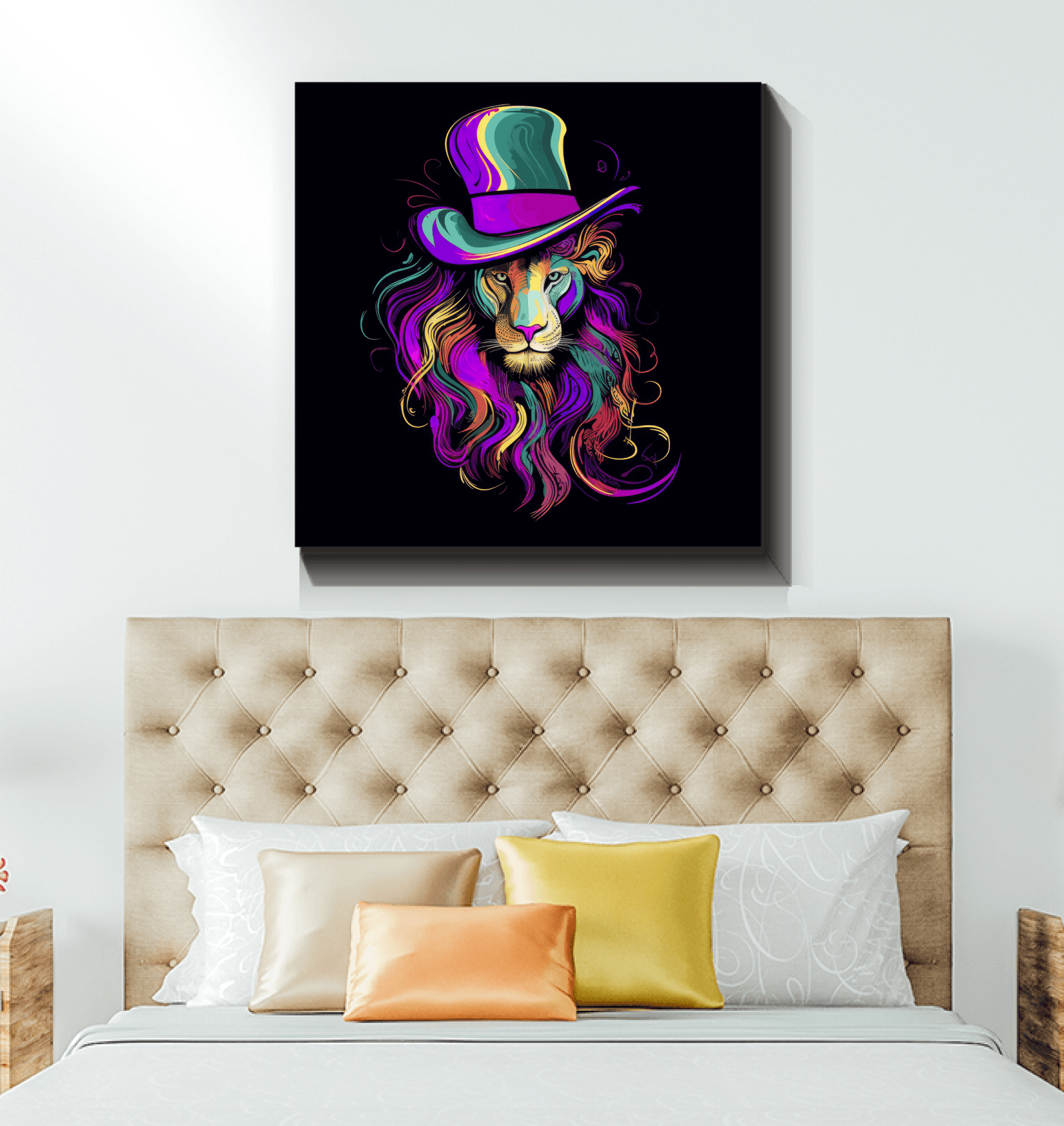 Wild Sovereign Canvas Print - Beyond T-shirts